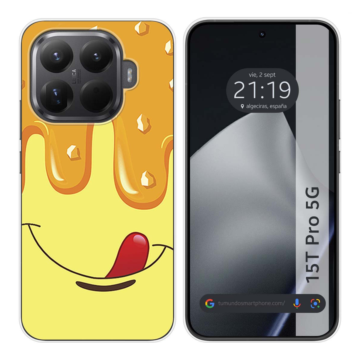 Funda Silicona para Xiaomi 15T Pro 5G diseño Helado Vainilla Dibujos