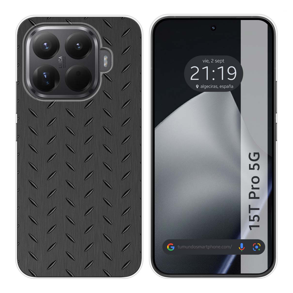 Funda Silicona para Xiaomi 15T Pro 5G diseño Metal Dibujos