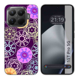 Funda Silicona para Xiaomi 15T Pro 5G diseño Radial Dibujos
