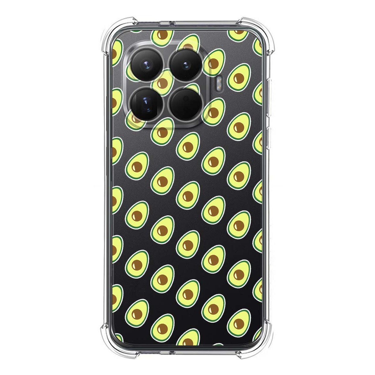 Funda Silicona Antigolpes para Xiaomi 15T Pro 5G diseño Aguacate Dibujos