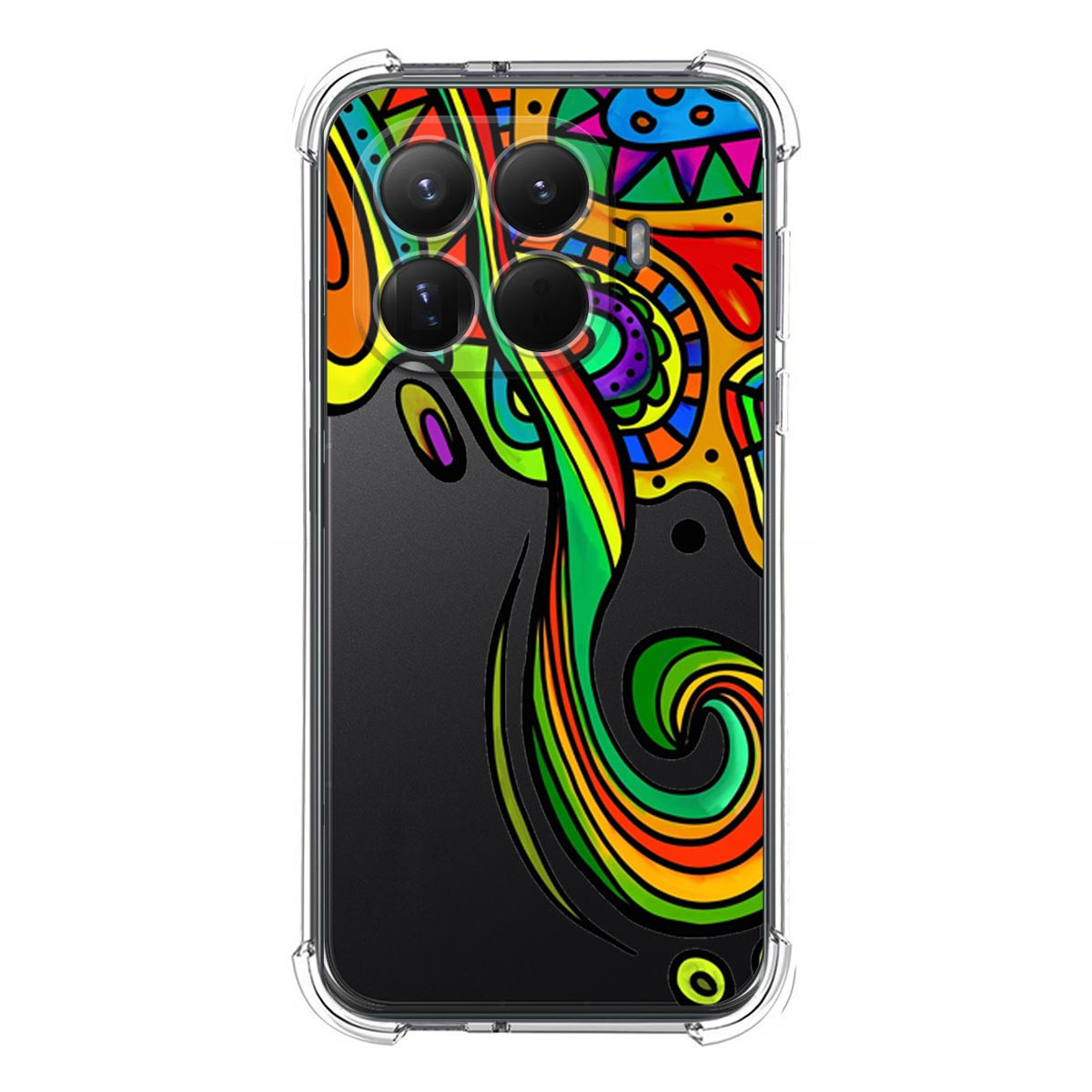 Funda Silicona Antigolpes para Xiaomi 15T Pro 5G diseño Colores Dibujos