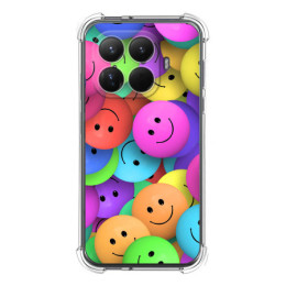 Funda Silicona Antigolpes para Xiaomi 15T Pro 5G diseño Smile Dibujos