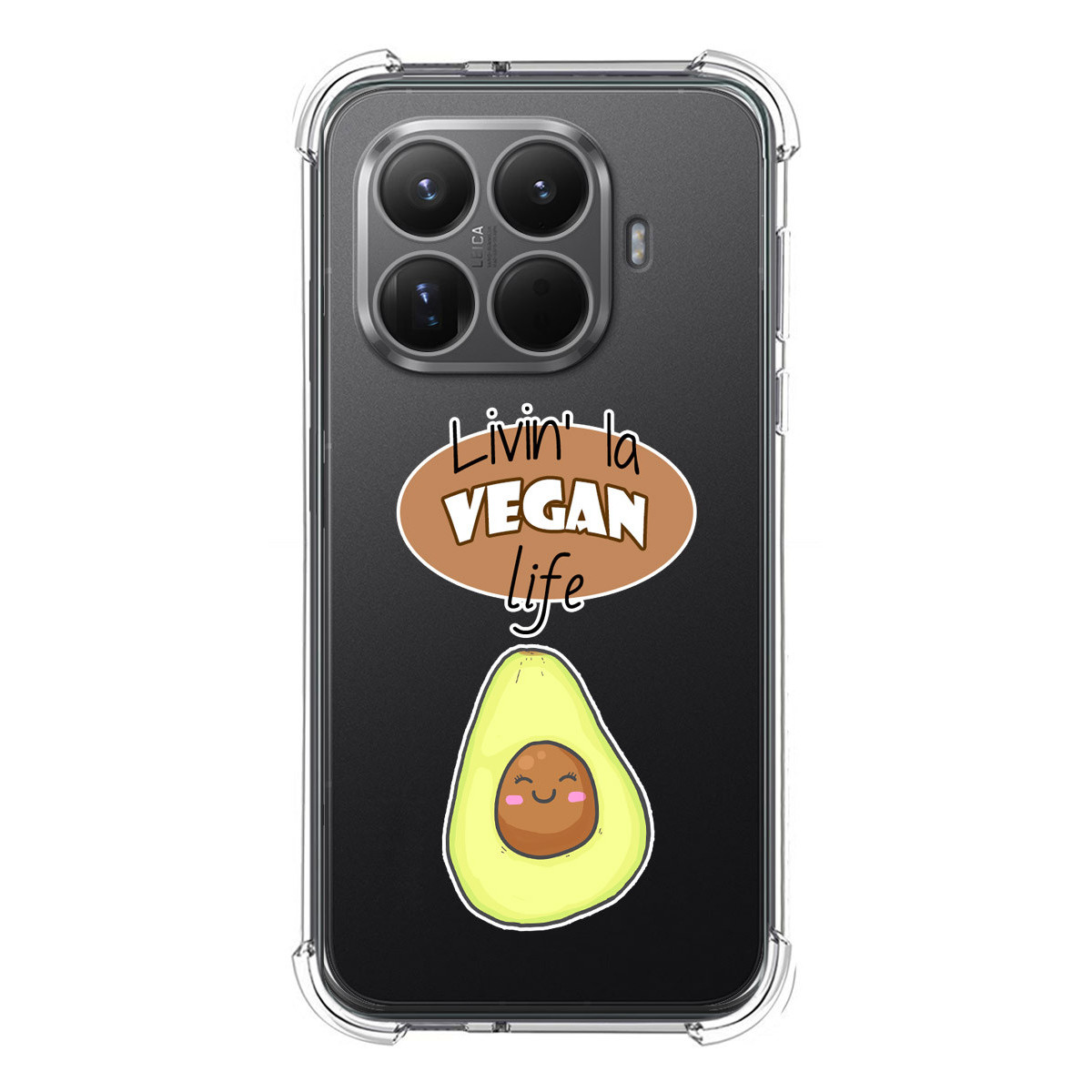 Funda Silicona Antigolpes para Xiaomi 15T Pro 5G diseño Vegan Life Dibujos