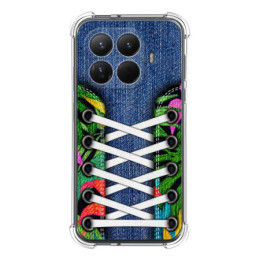Funda Silicona Antigolpes para Xiaomi 15T Pro 5G diseño Zapatillas 13 Dibujos