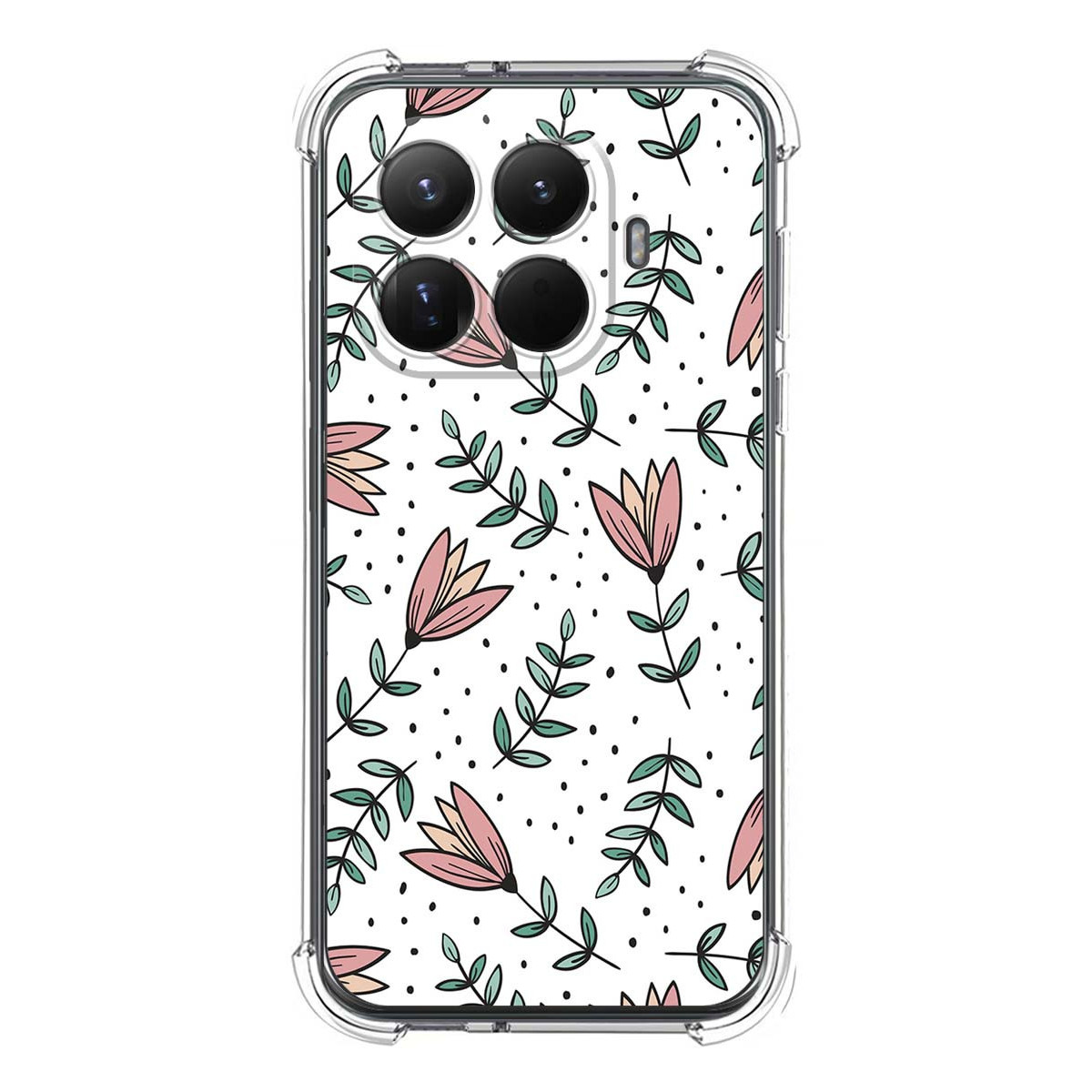 Funda Silicona Antigolpes para Xiaomi 15T Pro 5G diseño Flores 01 Dibujos