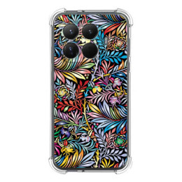 Funda Silicona Antigolpes para Xiaomi 15T Pro 5G diseño Flores 04 Dibujos
