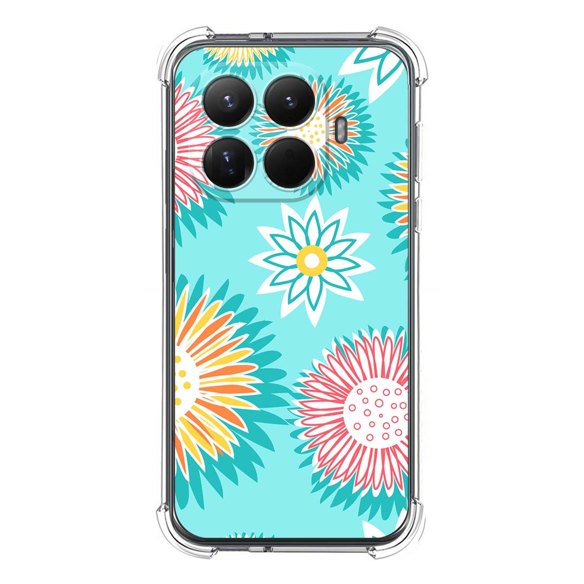 Funda Silicona Antigolpes para Xiaomi 15T Pro 5G diseño Flores 05 Dibujos
