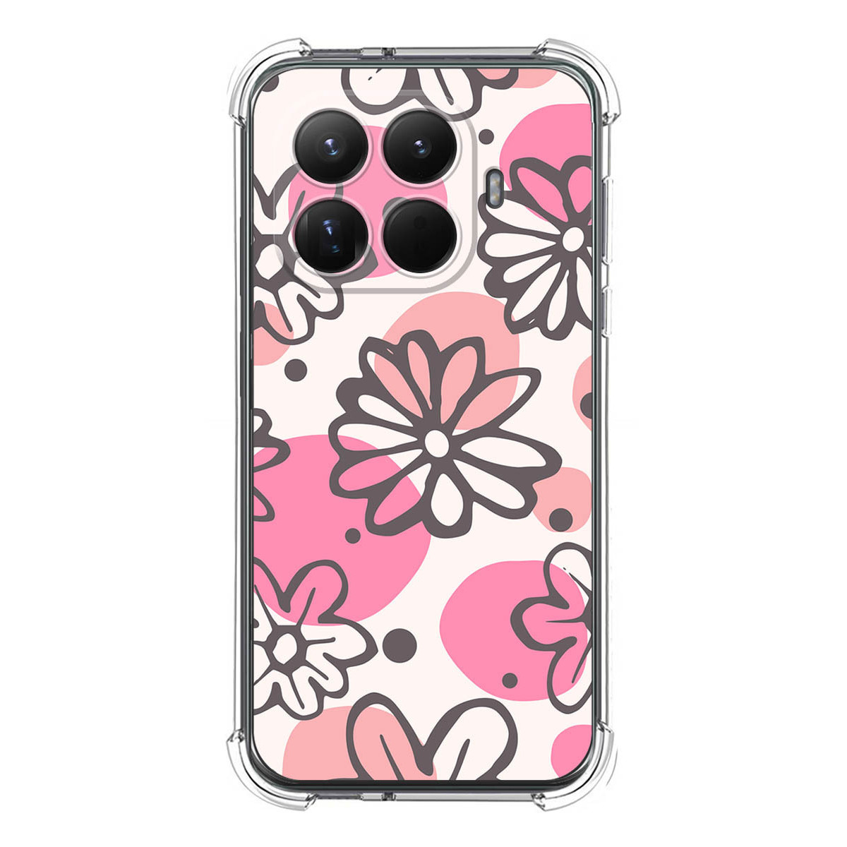 Funda Silicona Antigolpes para Xiaomi 15T Pro 5G diseño Flores 09 Dibujos