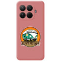 Funda Silicona Líquida Rosa para Xiaomi 15T Pro 5G diseño Adventure Dibujos