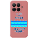 Funda Silicona Líquida Rosa para Xiaomi 15T Pro 5G diseño Agua Dibujos