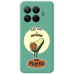 Funda Silicona Líquida Verde para Xiaomi 15T Pro 5G diseño Culo Natural Dibujos