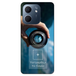 Personaliza tu Funda Silicona Gel Tpu Negra con tu Fotografia para Oppo A5x Dibujo Personalizada