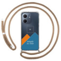 Personaliza tu Funda Colgante Transparente para Oppo A5x con Cordon Camel Dibujo Personalizada
