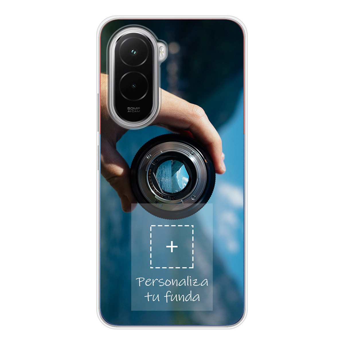 Personaliza tu Funda Doble Pc + Tpu 360 con tu Fotografia para Xiaomi Poco M7 4G Dibujo Personalizada