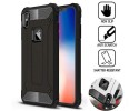 Funda Tipo Hybrid Tough Armor (Pc+Tpu) Negra para Iphone XS Max