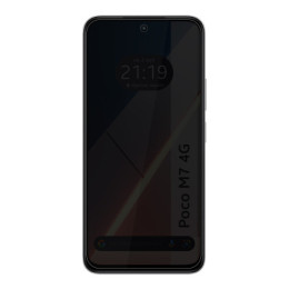 Protector Pantalla Hidrogel Privacidad Antiespías para Xiaomi Poco M7 4G 2