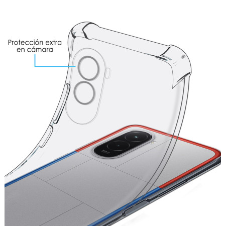 Funda Silicona Antigolpes Transparente para Xiaomi Poco M7 4G