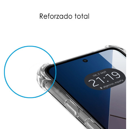 Funda Silicona Antigolpes Transparente para Xiaomi Poco M7 4G