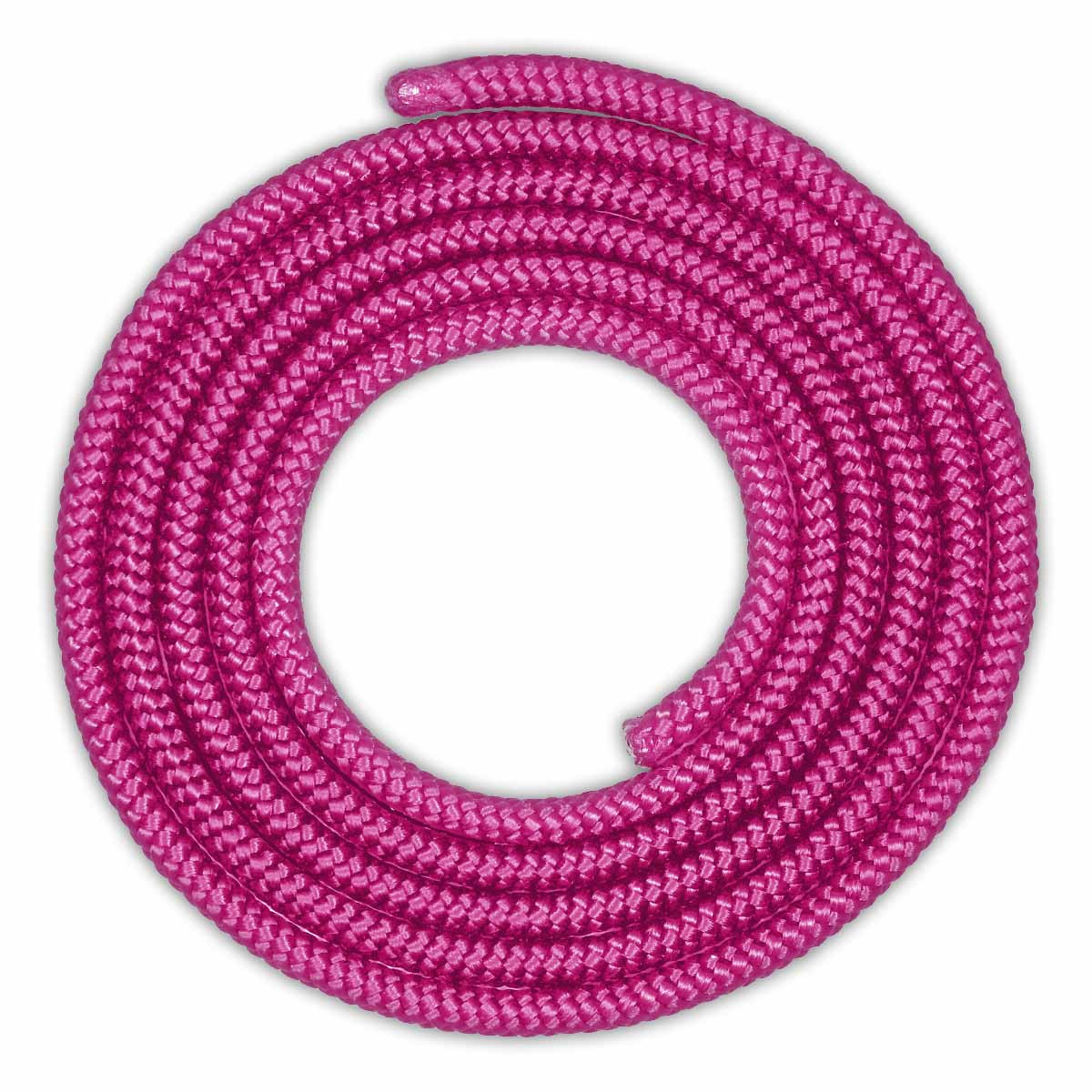 Funda Colgante Transparente para Xiaomi Poco M7 4G con Cordon Rosa Fucsia