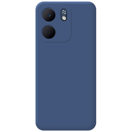 Funda Silicona Líquida Ultra Suave para Oppo A5x color Azul
