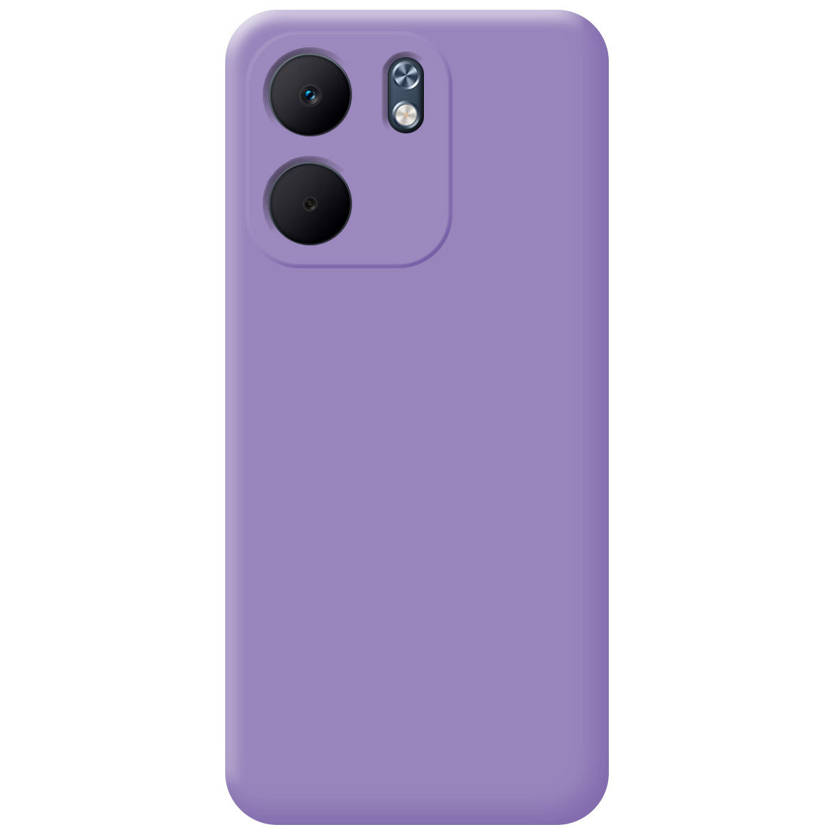 Funda Silicona Líquida Ultra Suave para Oppo A5x color Morada
