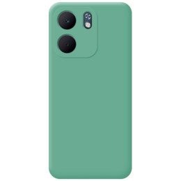 Funda Silicona Líquida Ultra Suave para Oppo A5x color Verde 2