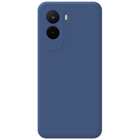 Funda Silicona Líquida Ultra Suave para Xiaomi Poco M7 4G color Azul