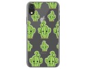 Funda Gel Transparente para Iphone XR Diseño Cactus Dibujos