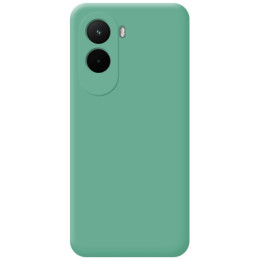 Funda Silicona Líquida Ultra Suave para Xiaomi Poco M7 4G color Verde 2