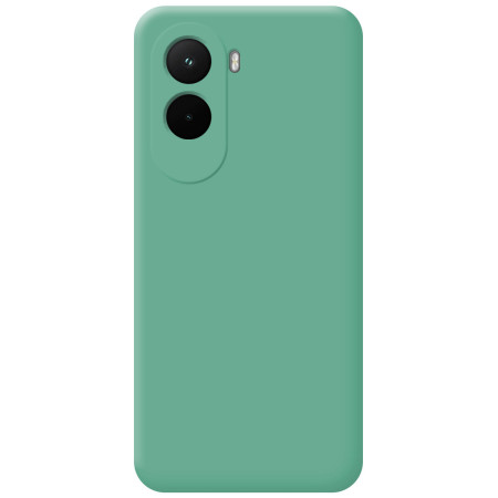 Funda Silicona Líquida Ultra Suave para Xiaomi Poco M7 4G color Verde