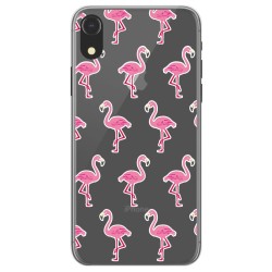 Funda Gel Transparente para Iphone XR Diseño Flamenco Dibujos