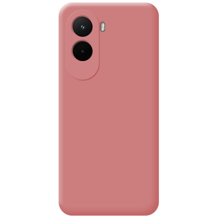 Funda Silicona Líquida Ultra Suave para Xiaomi Poco M7 4G color Rosa