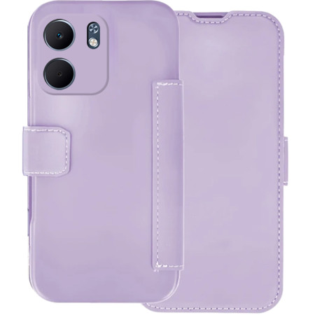 Funda Silicona Suave con Tapa para Oppo A5x color Morada