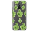 Funda Gel Transparente para Huawei Mate 20 Lite Diseño Cactus Dibujos