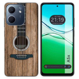 Funda Silicona para Oppo A5x diseño Madera 11 Dibujos