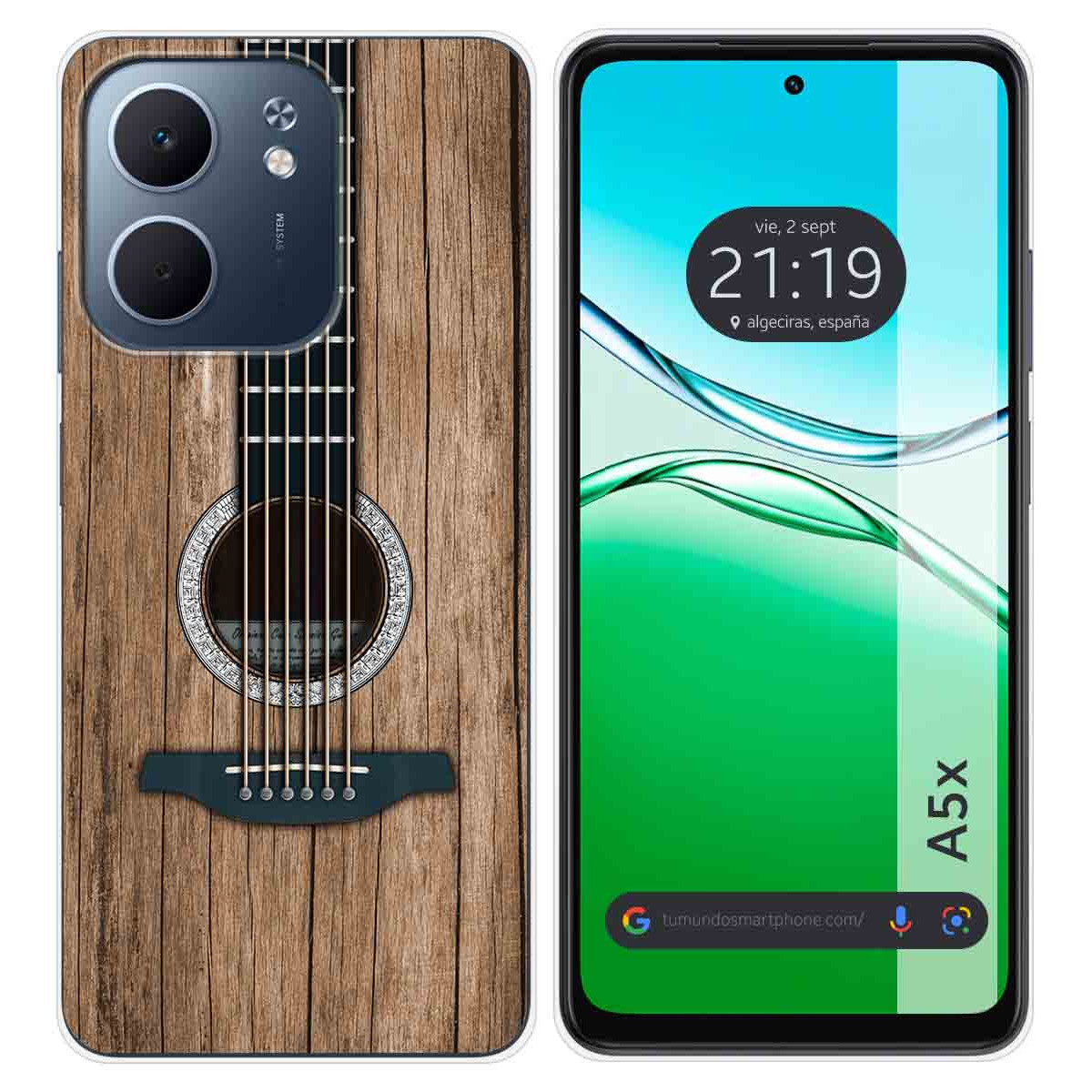 Funda Silicona para Oppo A5x diseño Madera 11 Dibujos