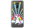 Funda Gel Transparente para Huawei Mate 20 Lite Diseño Unicornio Dibujos
