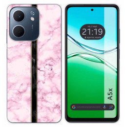 Funda Silicona para Oppo A5x diseño Mármol 04 Dibujos