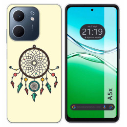 Funda Silicona para Oppo A5x diseño Atrapasueños Dibujos