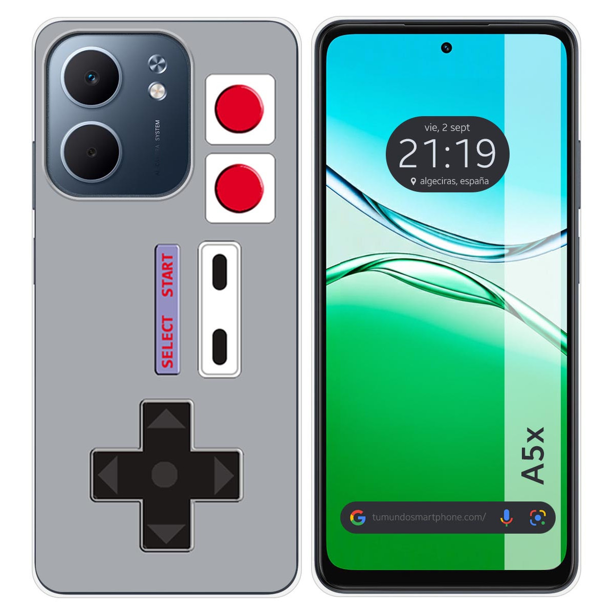 Funda Silicona para Oppo A5x diseño Consola Dibujos