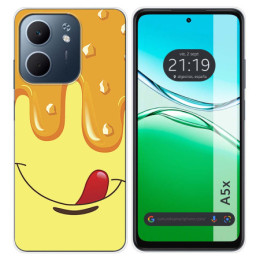 Funda Silicona para Oppo A5x diseño Helado Vainilla Dibujos