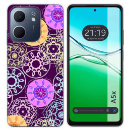 Funda Silicona para Oppo A5x diseño Radial Dibujos