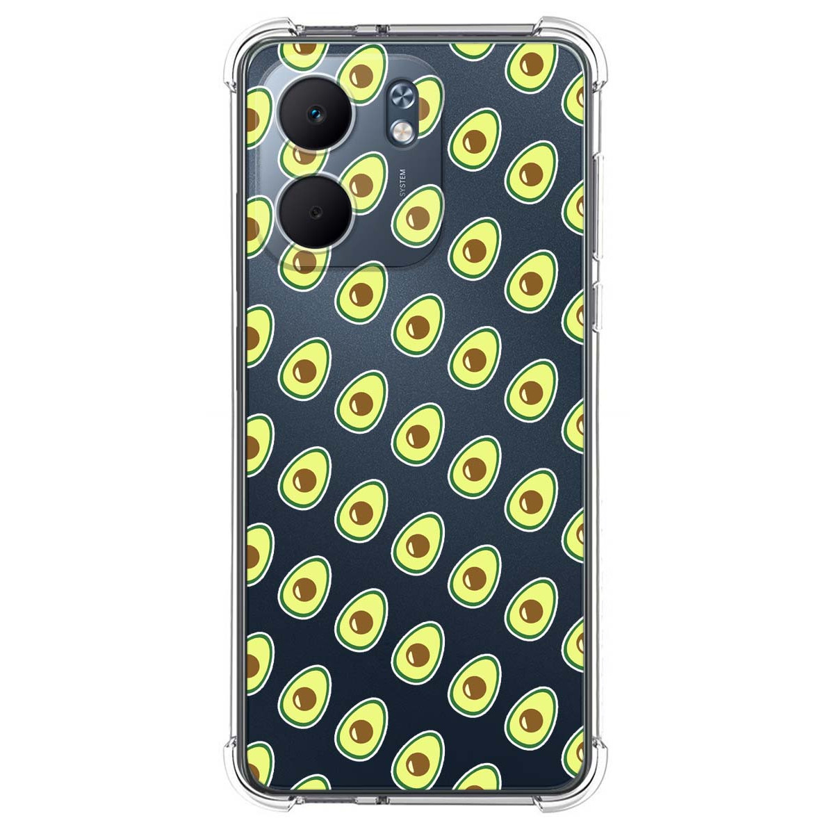 Funda Silicona Antigolpes para Oppo A5x diseño Aguacate Dibujos