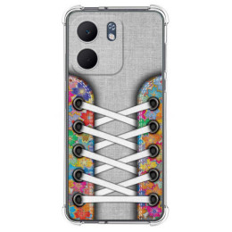 Funda Silicona Antigolpes para Oppo A5x diseño Zapatillas 04 Dibujos