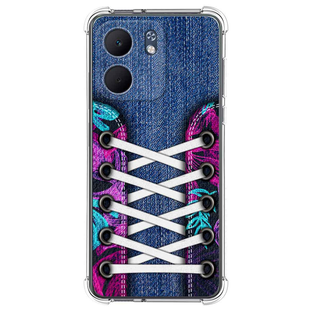 Funda Silicona Antigolpes para Oppo A5x diseño Zapatillas 06 Dibujos