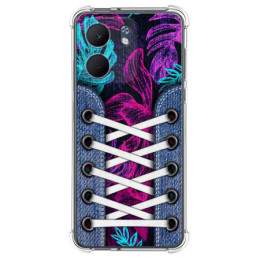 Funda Silicona Antigolpes para Oppo A5x diseño Zapatillas 07 Dibujos