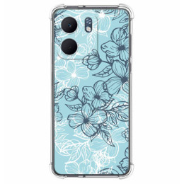 Funda Silicona Antigolpes para Oppo A5x diseño Flores 03 Dibujos