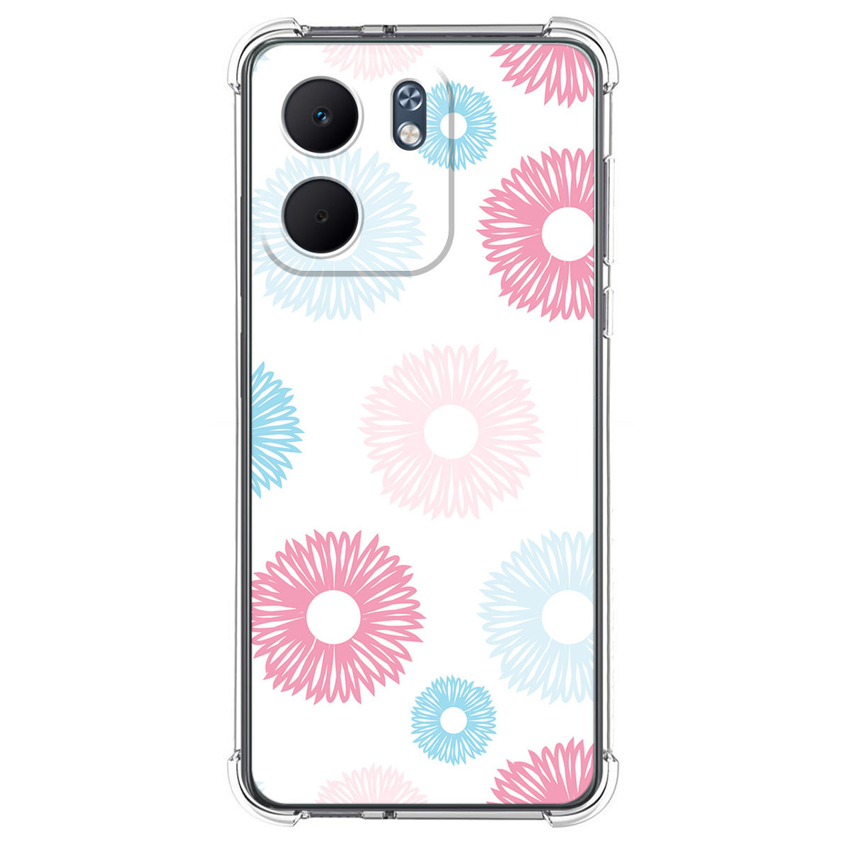 Funda Silicona Antigolpes para Oppo A5x diseño Flores 06 Dibujos