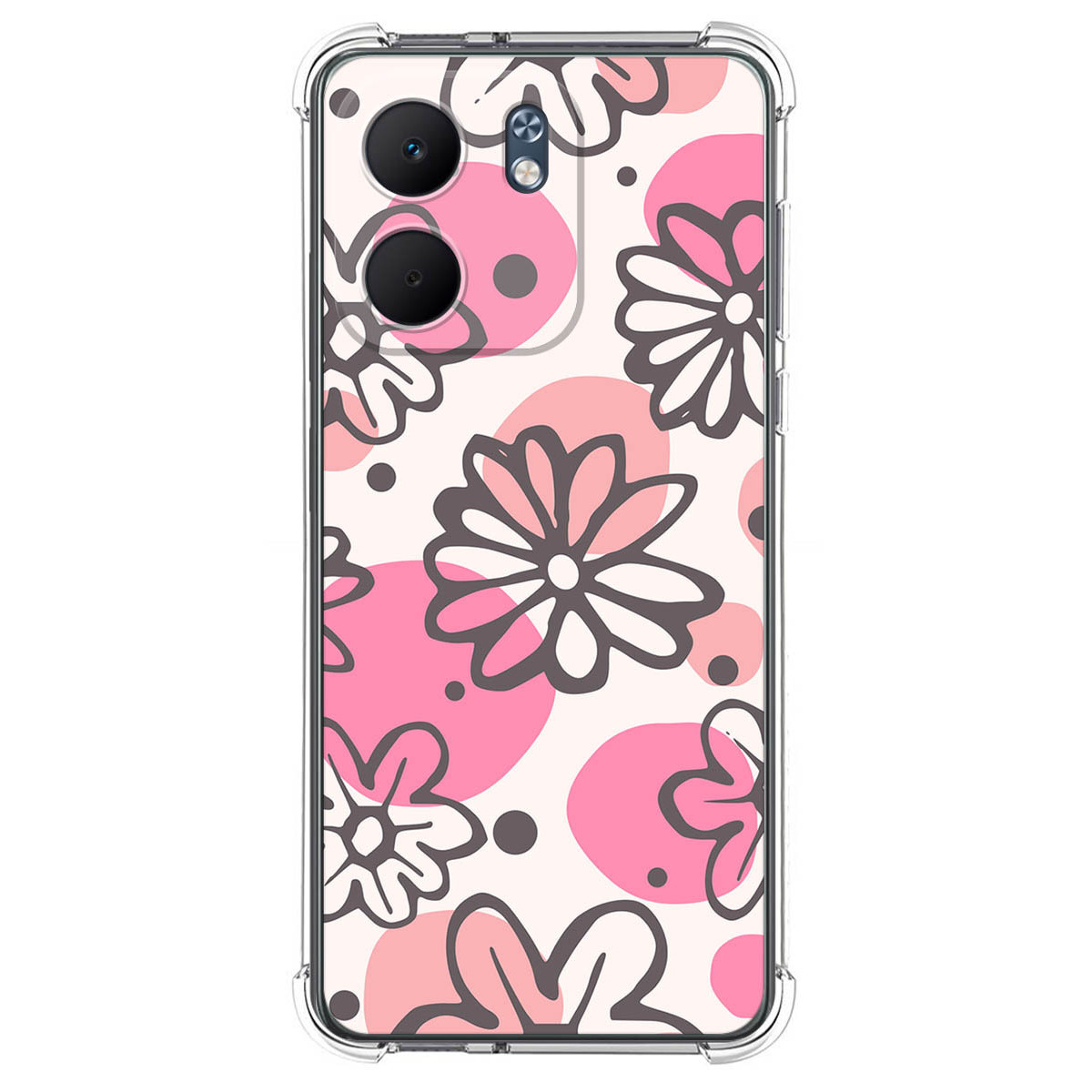 Funda Silicona Antigolpes para Oppo A5x diseño Flores 09 Dibujos