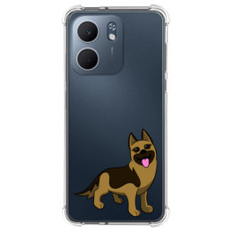 Funda Silicona Antigolpes para Oppo A5x diseño Perros 03 Dibujos